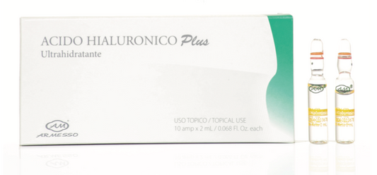 Hyaluronic acid plus 1%.